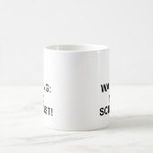 Mug Avertissement Mad Scientifique (Centre)