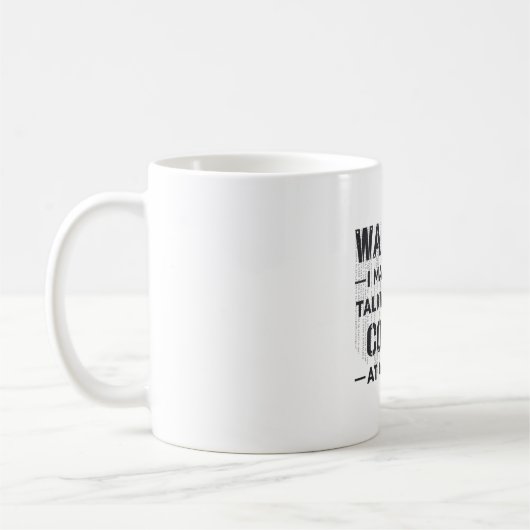 Mug Avertissement Médicale Coder Je Peux Commencer À C (Gauche)