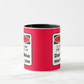 Mug Avertissement - ne m'incitez pas à vous tuer (Centre)