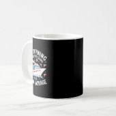 Mug Avertissement Nous sommes tous dans le forfait boi (Devant gauche)