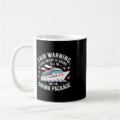 Mug Avertissement Nous sommes tous dans le forfait boi (Gauche)