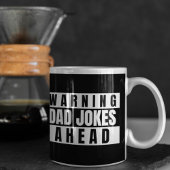 Mug Avertissement papa plaisante à l'avance