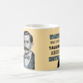 Mug Avertissement peut commencer à parler d'histoire, (Centre)