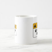 Mug Avertissement - peut contenir l'alcool (Centre)