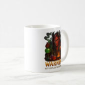 Mug "AVERTISSEMENT : Peut exploser sans préavis" – Fan (Devant droit)
