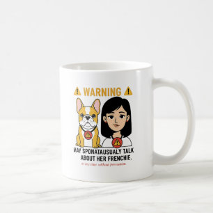 Mug Avertissement Peut Parler De Son Drôle De Design F