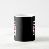 Mug Avertissement pour femmes K-Drama Addict Coréen sé (Centre)