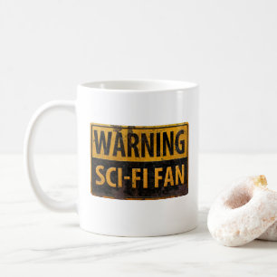 Mug AVERTISSEMENT SCI-FI VENTILATEUR - Signal de prude
