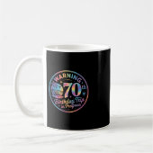 Mug Avertissement Voyage pour les 70 ans en cours Anni (Gauche)