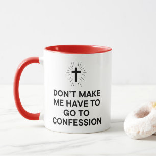 Mug Aveux catholiques drôles