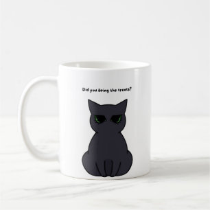 Mug "Avez-vous apporté les friandises ?" Chat drôle