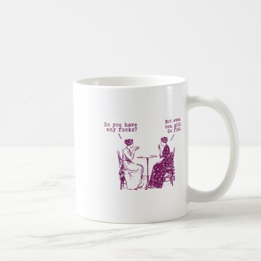 Mug Avez-Vous Des Fois Pas Même Une Fille Va Poisson (Droite)