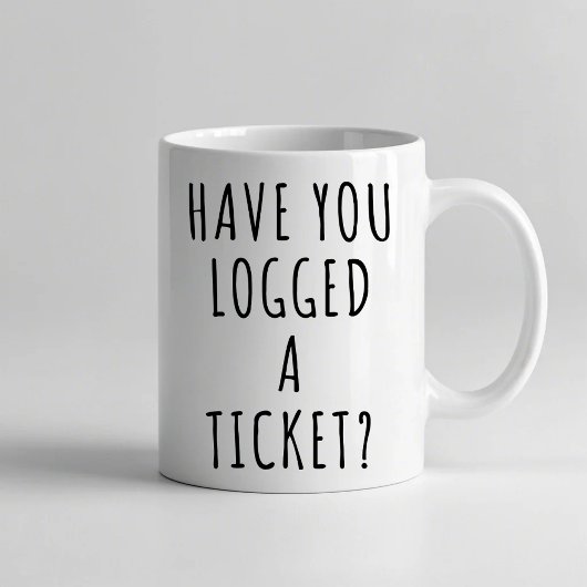 Mug Avez-vous enregistré un billet ? Drôle