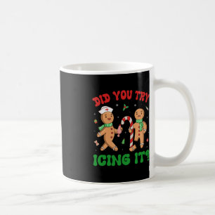 Mug Avez-Vous Essayé De Le Faire Grignoter Rétro Noël 