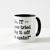 Mug Avez-vous essayé de le tourner par intervalles (Devant droit)