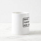 Mug Avez-vous essayé de le tourner par intervalles (Centre)