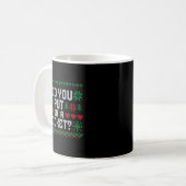 Mug Avez-vous mis en un ordinateur de billet suprt drô (Devant gauche)