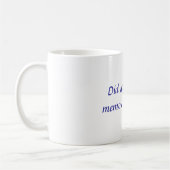 Mug Avez-vous vu la note au sujet de ceci ? (Gauche)