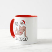 Mug Avez-vous vu ma bûche de Noël ? (Devant gauche)