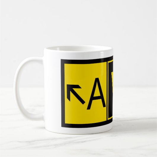 Mug Aviateur - AV8R - (Gauche)