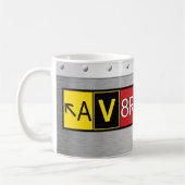 Mug Aviateur - AV8R - (Gauche)