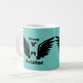 Mug Aviateur de drone (Devant gauche)