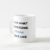 Mug aviateur, génial (Devant gauche)