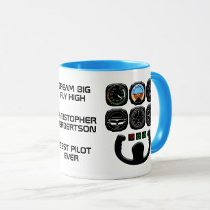 Mug Aviateur Unique Et Drôle