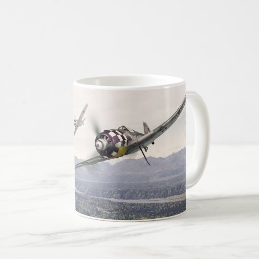 Mug Aviation art mug"Fw190" (Devant droit)