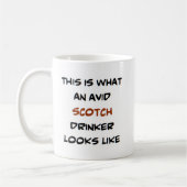 Mug avide buveur scotch (Gauche)