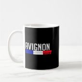 Mug Avignon France Flag Travel Souvenir For Locals And (Gauche)