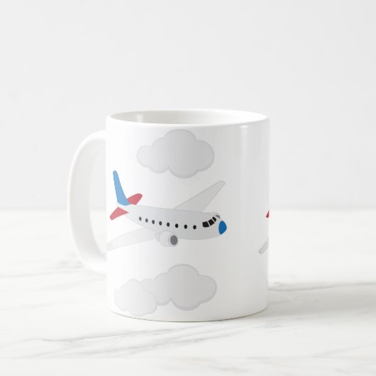 Mug Avion (Devant gauche)