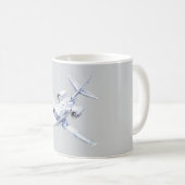 Mug Avion à réaction (Devant droit)