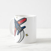 Mug Avion à réaction (Devant gauche)