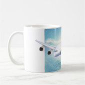 Mug Avion à réaction à double pont (Gauche)