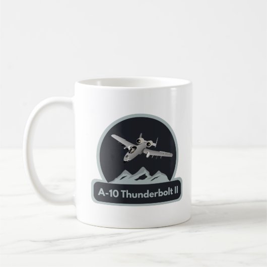 Mug Avion américain A-10 Warthog Jet (Gauche)