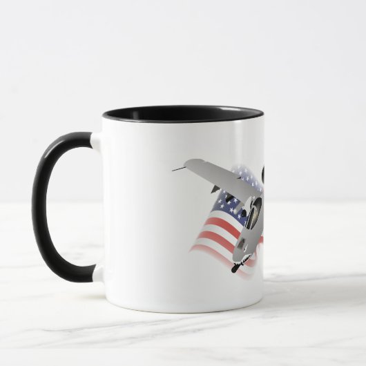 Mug Avion américain A-10 Warthog Jet (Gauche)
