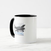 Mug Avion basse aile (Devant gauche)
