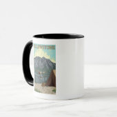 Mug Avion Bush et pêche - Yellowstone National (Devant gauche)