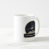 Mug Avion C-17 de l'US Air Force (Devant droit)