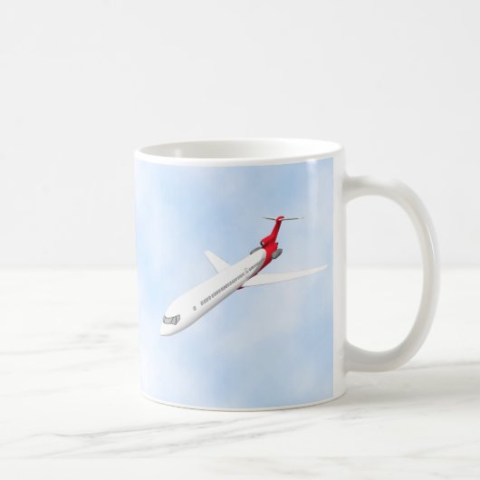 Mug Avion commercial : modèle 3D : (Droite)