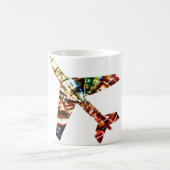 Mug Avion - conception de scintillement de cool de (Centre)
