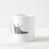Mug Avion d'attaque furtive américain (Devant gauche)