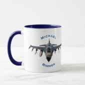 Mug Avion de chasse (Gauche)