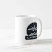 Mug Avion de chasse américain F/A-18 (Devant droit)