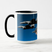 MUG AVION DE CHASSE DE FUSÉES (Gauche)