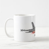 Mug Avion de chasse du frelon F18 - charge statique - (Gauche)