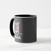 Mug Avion de chasse F47 Maga F-47 Jet (Devant gauche)