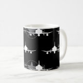 Mug Avion de chasse militaire F-4 Phantom II (Devant droit)