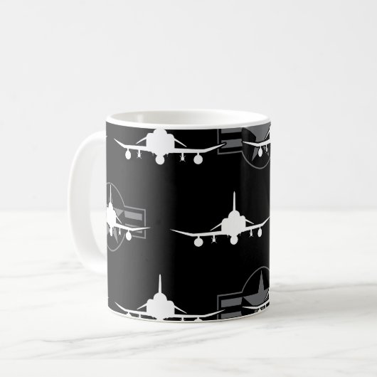 Mug Avion de chasse militaire F-4 Phantom II (Devant gauche)
